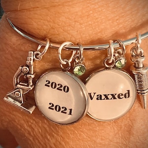 Vaxxed Charm Bracelet