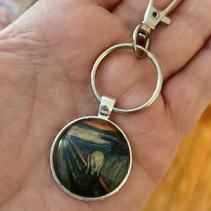 The Scream Keychain