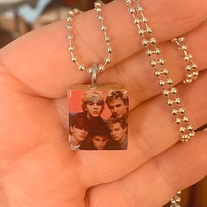 Duran Duran Scrabble Pendant with Silver Plated Ball Chain