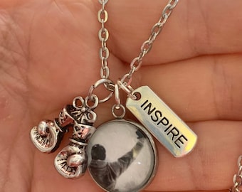 Rocky Balboa Charm Necklace