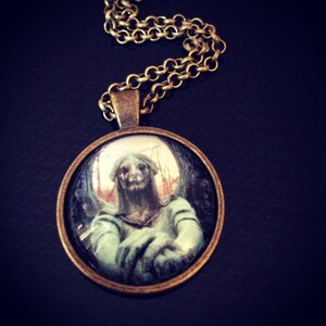 Haserot Angel Necklace With 24 inch Rolo Chain