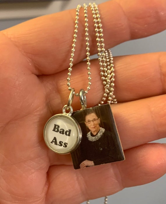 Ruth Bader Ginsburg Bad Ass Charm 