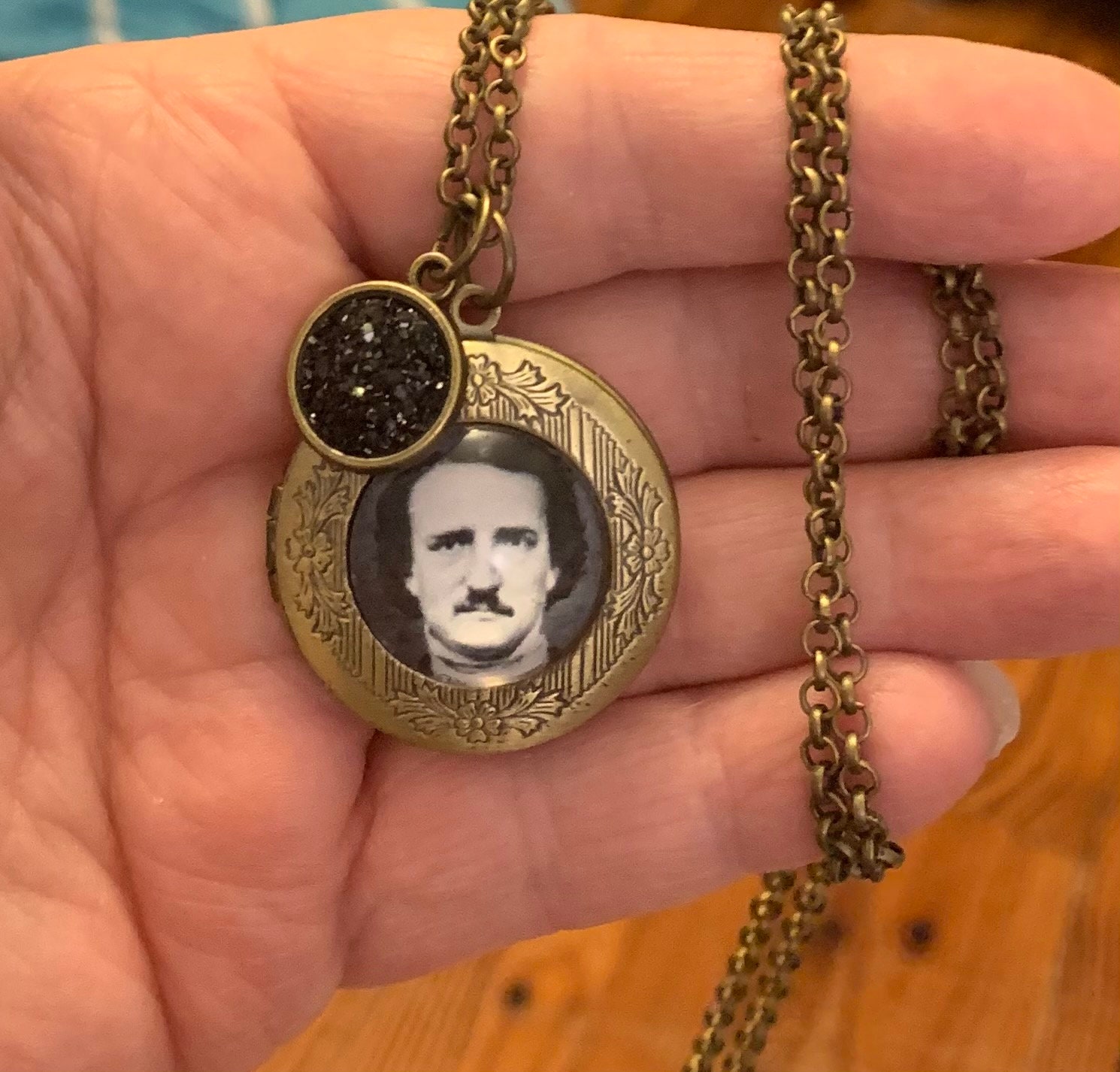Edgar Allan Poe Locket