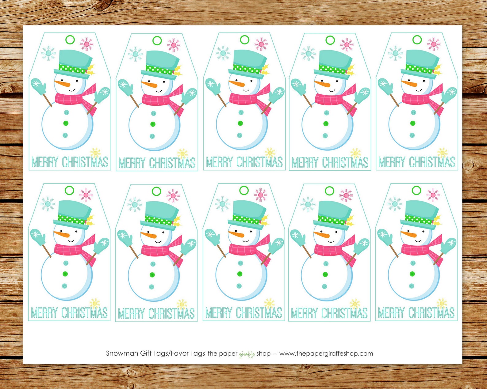 snowman-gift-tags-printable-snowman-christmas-printable-gift-etsy