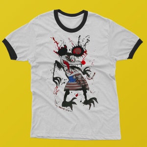 Camiseta Hitchhiker Ringer / FnL en Las Vegas - Mujer, Damas, Unisex / Réplica, Cosplay, Prop