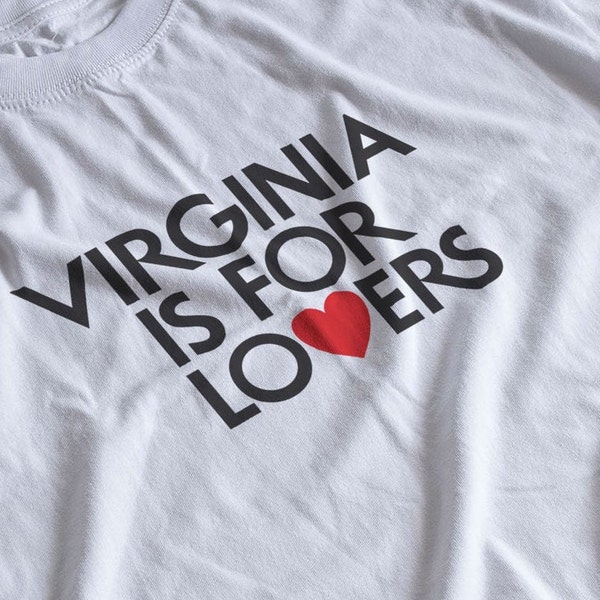 VIRGINIA Is FOR LOVERS. T-Shirt | Eugene Porter Replica Cosplay