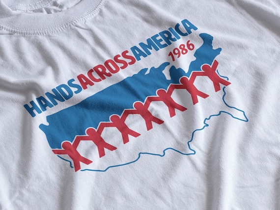 Hands Across America Shirt Hands Across America Shirt