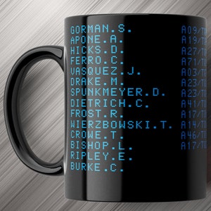 USS SULACO Crew Mug. Weyland Yutani Coffee Mug. Fan Mug