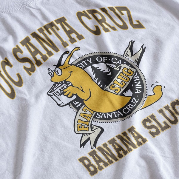 Vincent Vega's UC Santa Cruz Banana Slugs T Shirt - Replica Props Cosplay T-Shirt