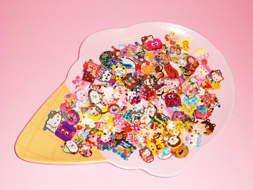 Mixed Kawaii Sticker Flakes no Repeats Etsy