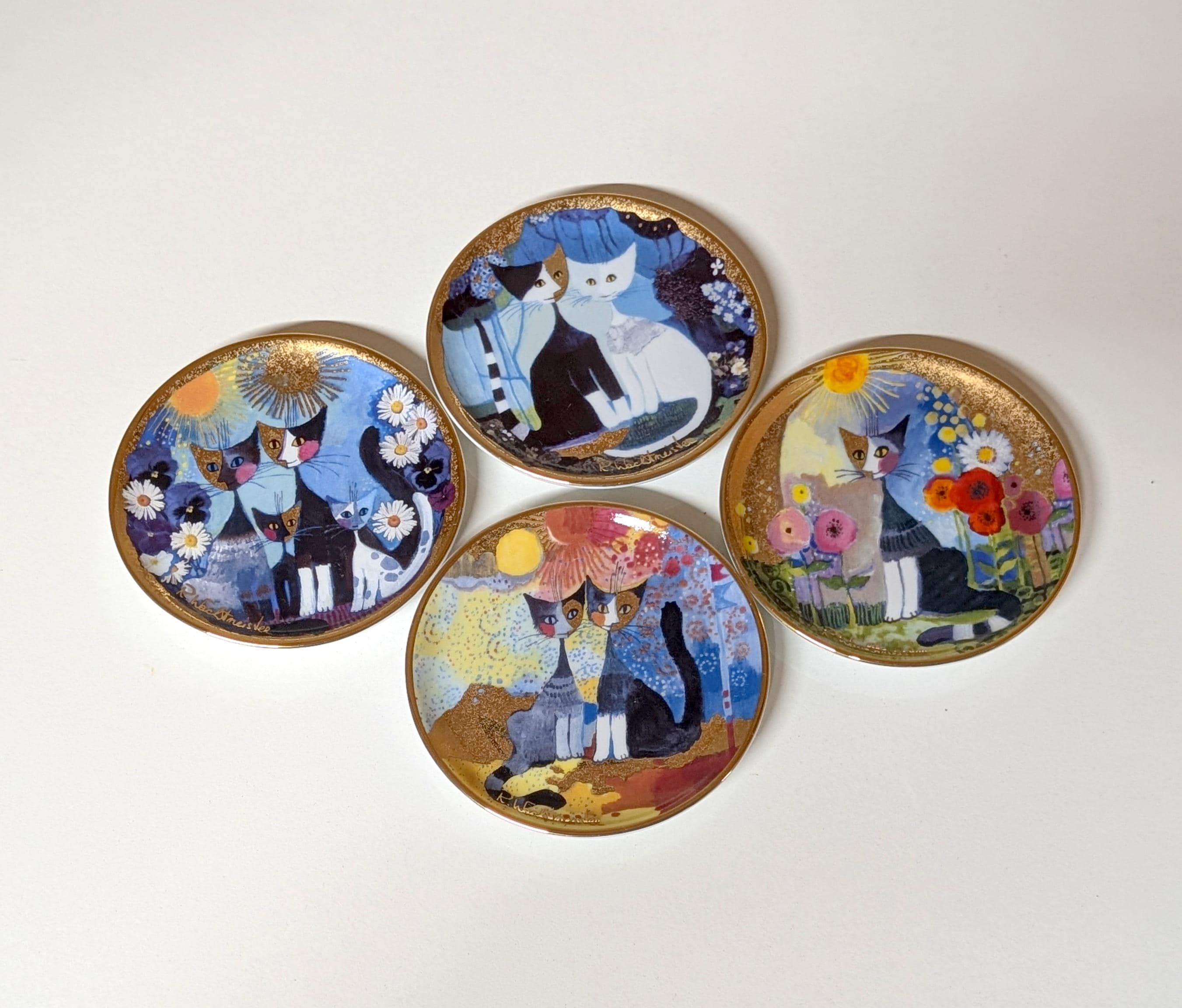 Rosina Wachtmeister Cat's Plate - Etsy