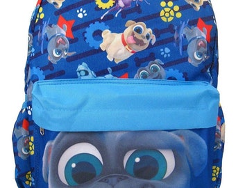 puppy dog pals backpack and lunch box