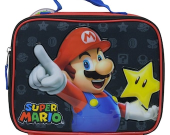 Spersonalizowana 10-calowa torba obiadowa Super Mario Brothers Mario