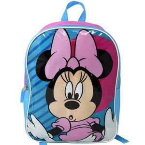 Personalized 15&quot; Disney Minnie Mouse Large Bowtie Backpack School Bag Travel Pack