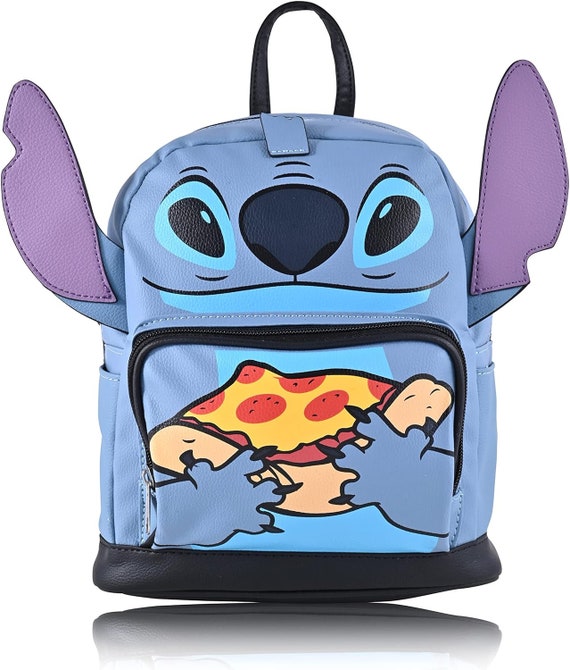 disney mini faux leather backpack Lady and the Tramp 11 inch Vegan Head to the beach with this vibrant mini backpack that features Mickey and Minnie relaxing on fun and fruity floaties WondaPop Disney Beauty and the