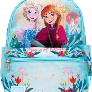Cartable de voyage personnalisé Disney La Reine des neiges Elsa Anna de 13 po.