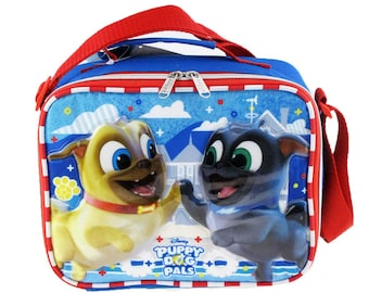 Personalisierte lizenzierte Disney Welpen Hund Pals Lunch Bag/Box - A14869