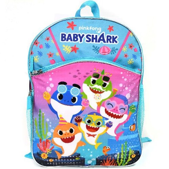 baby shark bookbag