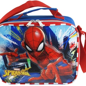 Sac-repas isotherme Spiderman Disney Marvel personnalisé avec bretelles réglables - Swing parfait