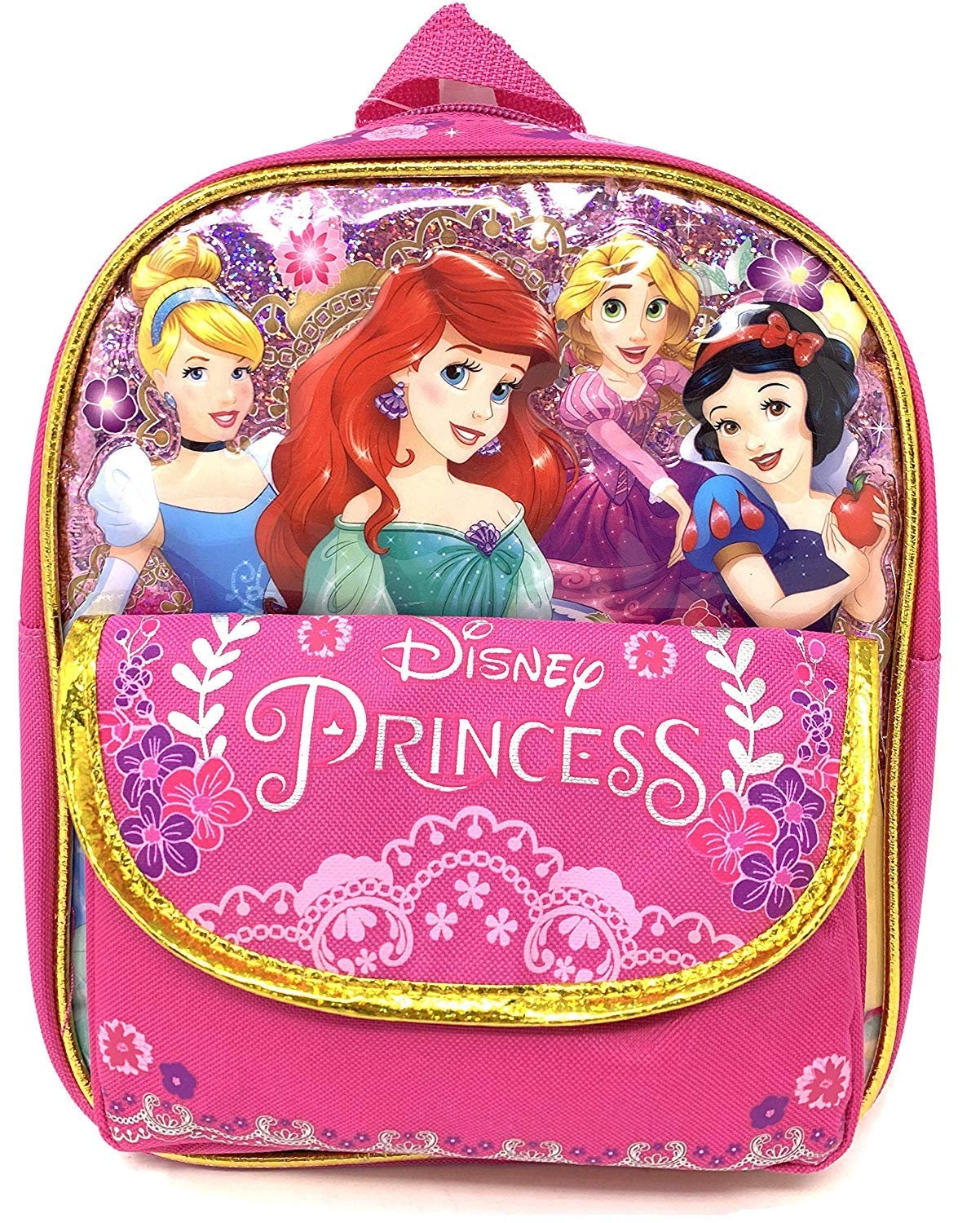 NWT! Disney 100 Limited Edition Princess Mini Backpack Jasmine Cinderella Belle Loungefly Disney Jasmine Princess Series Mini Backpack  main image 2