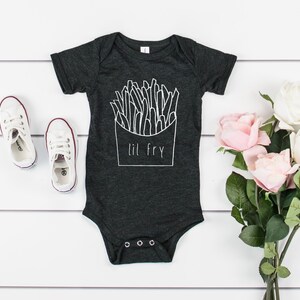 French Fries shirt Family shirts large fry small fry medium tater tot father and son Shirt Set, mommy and me, daddy and me, new parents, bild 6