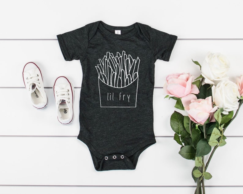 French Fries shirt Family shirts large fry small fry medium tater tot father and son Shirt Set, mommy and me, daddy and me, new parents, bild 6
