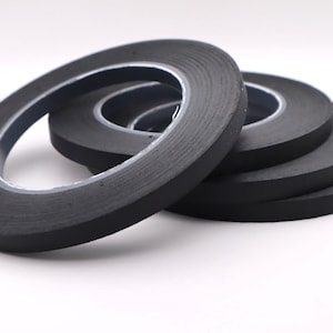 Cinta de refuerzo de nailon no elástica de 8 mm con adhesivo para marroquinería (rollo de 50 m), 2 unidades.