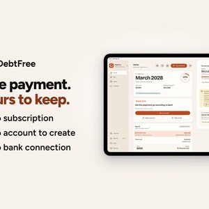 Debt Payoff Tracker App: Snowball & Avalanche Planner, Works Offline on Phone, Tablet, Computer image 11