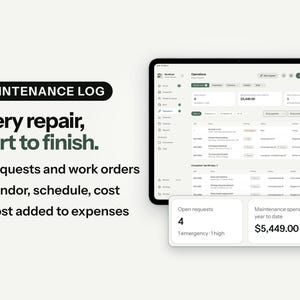 RentDesk App zur Verfolgung von Mietobjekten, Vermieter-Verwaltungstool (Digitaler Download) Bild 6