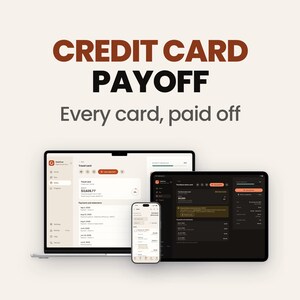 App för att spåra kreditkortsbetalningar | Deadlines, utnyttjande och saldon för 0 % kampanj