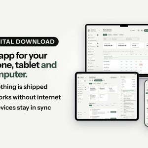 RentDesk App zur Verfolgung von Mietobjekten, Vermieter-Verwaltungstool (Digitaler Download) Bild 2