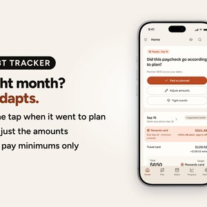 Debt Payoff Tracker App: Snowball & Avalanche Planner, Works Offline on Phone, Tablet, Computer image 4