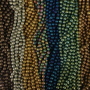 4mm hematite round beads , around 105 beads