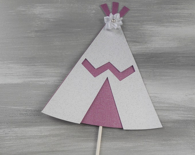 Boho Cake Topper, Teepee Cake Topper, Teepee Cake Topper Decoration, Boho Birthday, Tribal Birthday, Boho Bridal Shower Cake Toppers, Tipi