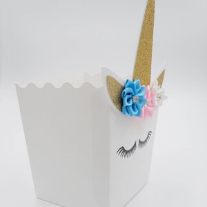 Unicorn Favor Box, Unicorn Birthday, Unicorn Party Decorations, Treat Boxes, Unicorn Theme, Favor Boxes, Unicorn Birthday Favors, Horn image 6