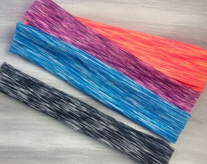 Stretch Headband for Women, Running Headband, Yoga Headband, Wide Headband, Headband, Fitness Apparel,
