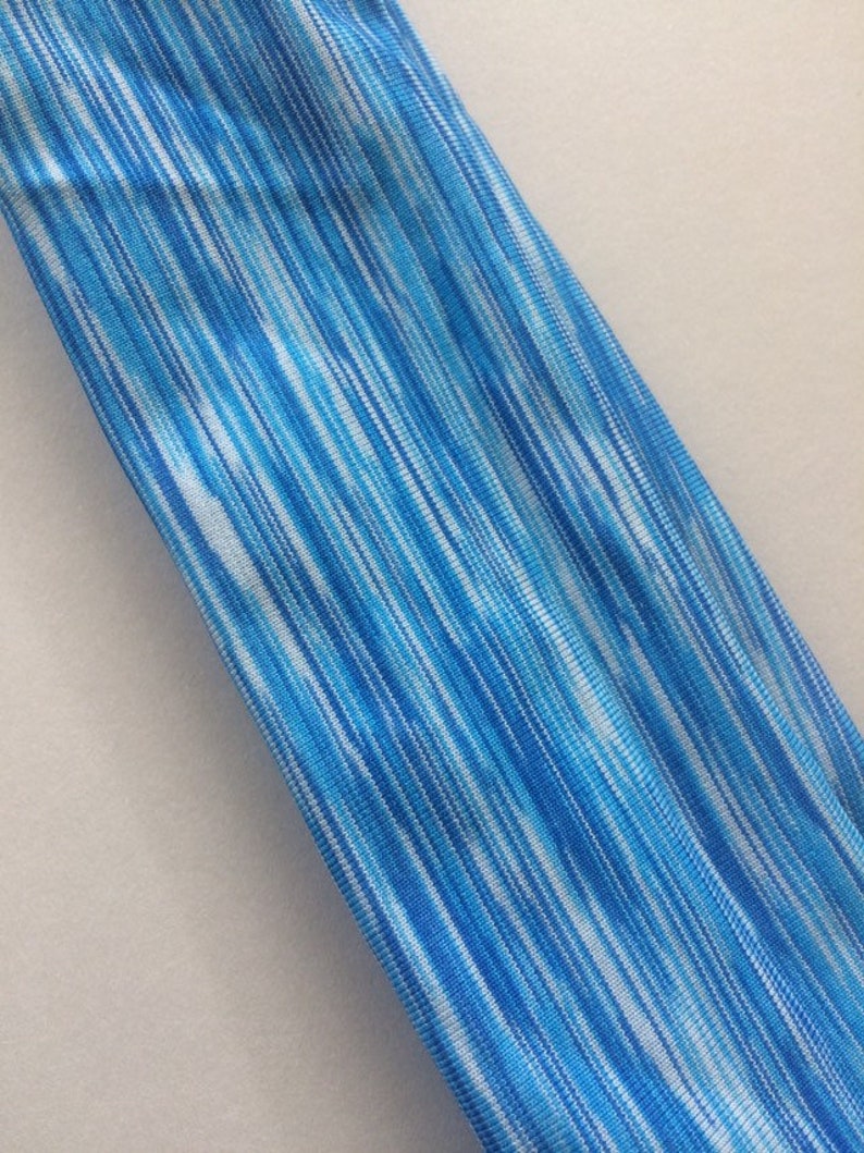 Stretch Headband for Women, Running Headband, Yoga Headband, Wide Headband, Headband, Fitness Apparel, blue mix