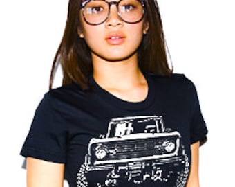 BRONCO Womens T Black