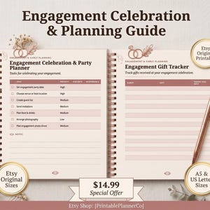 Wedding Planner PDF, Printable Wedding Planning Book, 186 Page Wedding Organizer, Engagement Gift, Bride Binder, Digital Download Checklist image 10