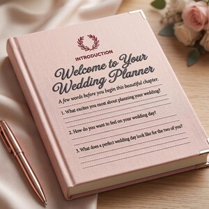 Wedding Planner PDF, Printable Wedding Planning Book, 186 Page Wedding Organizer, Engagement Gift, Bride Binder, Digital Download Checklist image 2