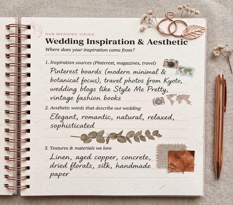 Wedding Planner PDF, Printable Wedding Planning Book, 186 Page Wedding Organizer, Engagement Gift, Bride Binder, Digital Download Checklist image 12