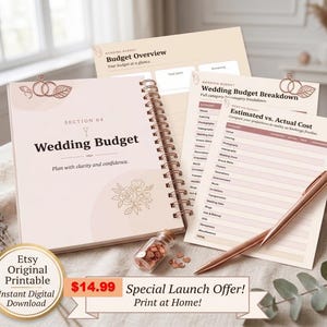 Wedding Planner PDF, Printable Wedding Planning Book, 186 Page Wedding Organizer, Engagement Gift, Bride Binder, Digital Download Checklist image 20