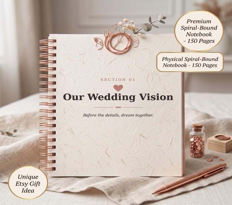 Wedding Planner PDF, Printable Wedding Planning Book, 186 Page Wedding Organizer, Engagement Gift, Bride Binder, Digital Download Checklist image 14