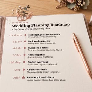 Wedding Planner PDF, Printable Wedding Planning Book, 186 Page Wedding Organizer, Engagement Gift, Bride Binder, Digital Download Checklist image 18