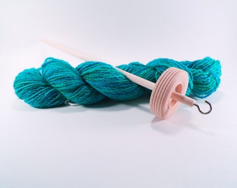 Handcrafted Wooden Top Whorl Drop Spindle