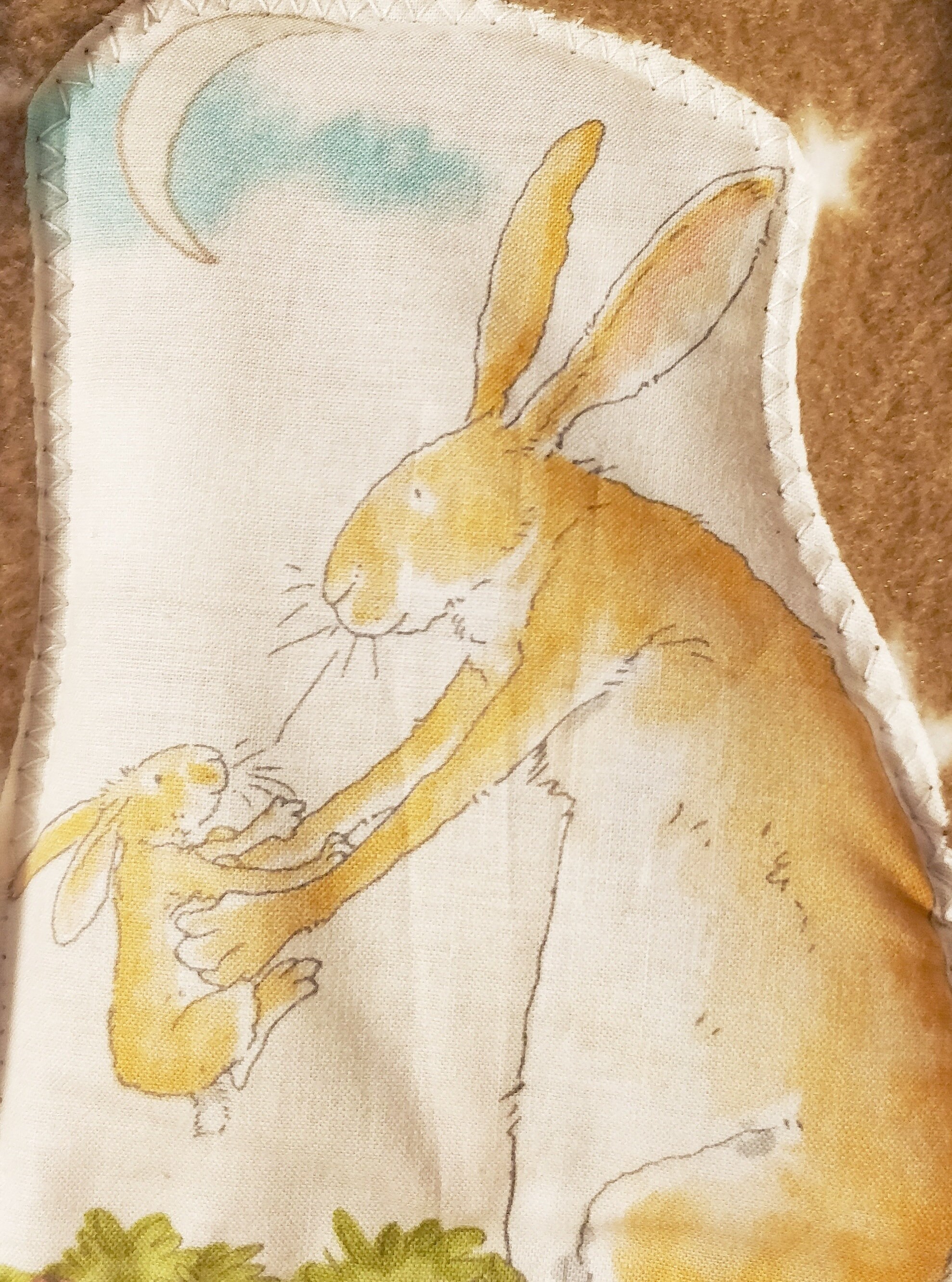 Guess How Much I Love You Large Bunny Hugger Rabbit Bed Etsy