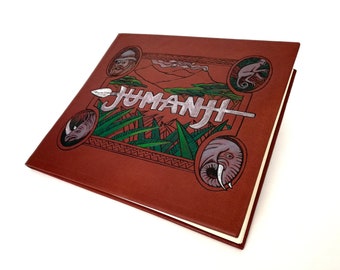 Jumanji - Leather Book - Movie Game cosplay copy, Chris Van Allen