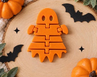 Fantasma impreso en 3D: Fantasma flexible de Halloween