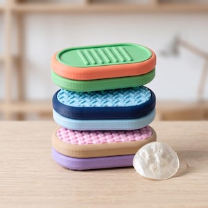 Customizable 3D Printed Magnetic Fidget Slider: Textured Sensory Tool (PLA)