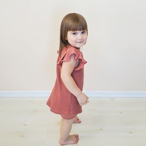 Organic Cotton, Flutter Sleeve Tank and Shorts